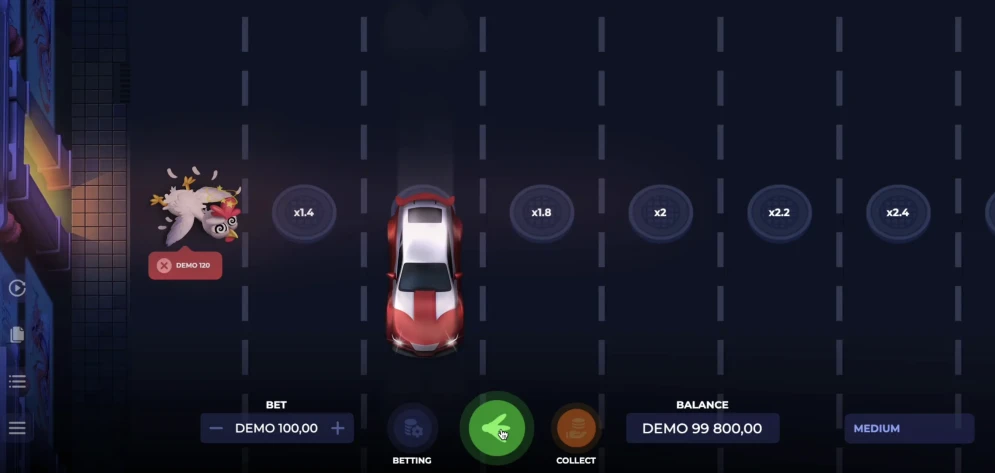 Uncrossable Rush Game